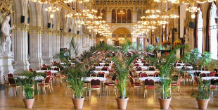 Festsaal im Wiener Rathaus